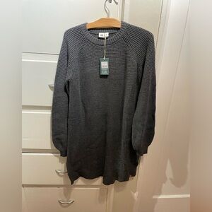 Tentree cotton sweater dress, new with tags